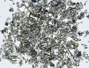 Palladium metalkrystaller
